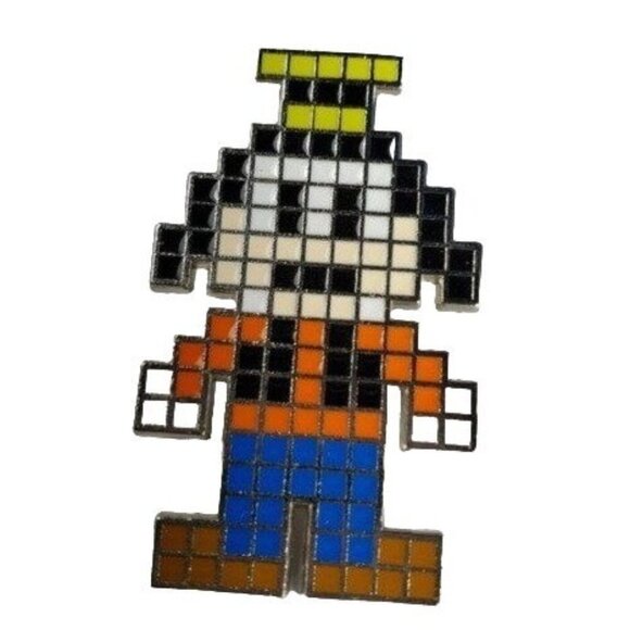 Disney Goofy Trading Pin Pixel Hat Brooch Lapel Pin Badge Accessories Pin Gift - Picture 1 of 5